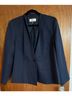 Le Suit 96% Polyester 4% Other 100% Polyester Polka Dots Blue Blazer Size 16 - photo 4