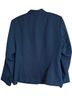 Le Suit 96% Polyester 4% Other 100% Polyester Polka Dots Blue Blazer Size 16 - photo 2