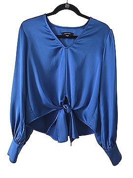 Karen Kane Long Sleeve Blouse (view 1)