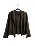 bryn WALKER 100% Linen Green Brown Gray Jacket Size S - photo 9