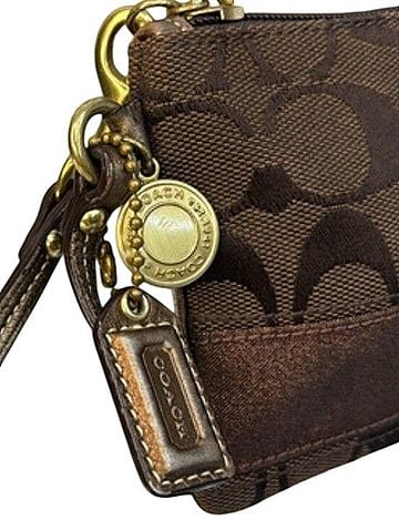 Coach Legacy Signature Wristlet (view 2)