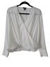 Halogen White Long Sleeve Blouse Size S - photo 1