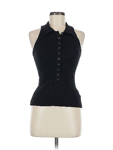 House of Harlow 1960 House Of Harlow 1960 Sleeveless Button Down Shirt (view 1)
