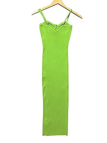 Helmut Lang Eyelet Bra Midi Dress Casual Dress (view 2)