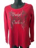 Harley Davidson Red Long Sleeve Blouse Size M - photo 1