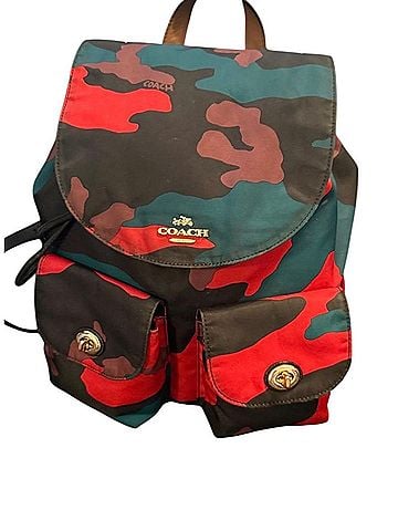 Coach Leather Backpack (view 2)
