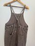 Easel 100% Cotton 100% Cotton Brown Jumpsuit Size 1X - photo 7