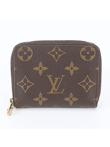 Louis Vuitton Louis Vuitton RFID-protected Monogram Zippy Coin Purse M60067 Leather Wallet/Coin Case for Men (view 1)
