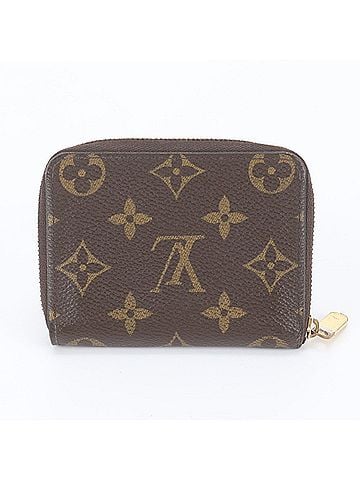 Louis Vuitton Louis Vuitton RFID-protected Monogram Zippy Coin Purse M60067 Leather Wallet/Coin Case for Men (view 2)