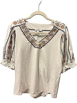 Chico's Short Sleeve Blouse (view 1)