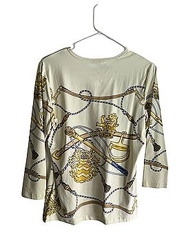 J. McLaughlin Signature Print Tee Long Sleeve T-Shirt (view 2)