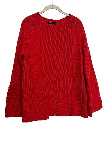 Ann Taylor Cable-Knit Crewneck Sweater Casual Sweaters (view 1)