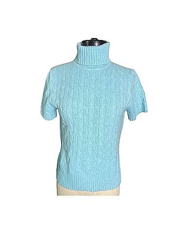 Lord & Taylor 100% Vintage Cashmere Turtleneck Sweater (view 1)