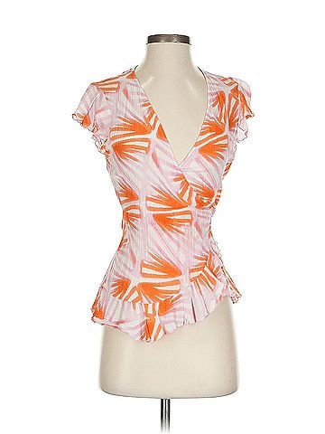 Diane von Furstenberg Wrap shirt Diane Von Furstenberg Short Sleeve Blouse (view 1)