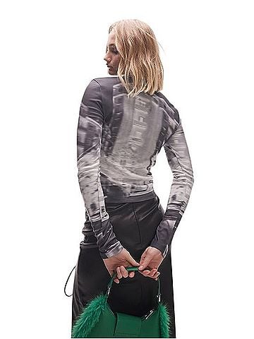 Topshop Scenic Long Sleeve T-Shirt (view 2)