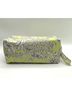 Betsey Johnson Floral Multi Color Yellow Black White Makeup Bag One size - photo 10