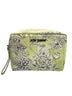 Betsey Johnson Floral Multi Color Yellow Black White Makeup Bag One size - photo 1