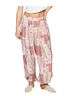Pol 100% Rayon Floral Pink Casual Pants Size S - photo 1