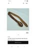 Acme 100% Leather Animal Print Brown Belt Size 28 - photo 4