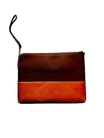 Street Level Leather Clutch (view 2)