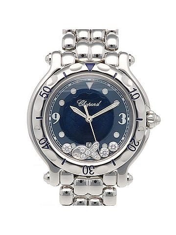 Chopard Chopard Happy Sport Fish Wristwatch, Stainless Steel, 27 8925, Quartz, Polished, Ladies' Watch (view 1)