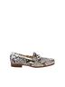 Pascucci 100% Snakeskin Animal Print Gray White Flats Size EU 39 - photo 1