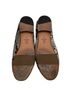Pascucci 100% Snakeskin Animal Print Gray White Flats Size EU 39 - photo 5