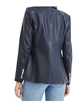 Veronica Beard Miller Leather Jacket (view 2)