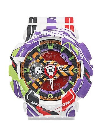 Casio Casio G-Shock Evangelion Collaboration Watch GA-110EVA30-7AJR Stainless Steel Quartz Men's (view 1)