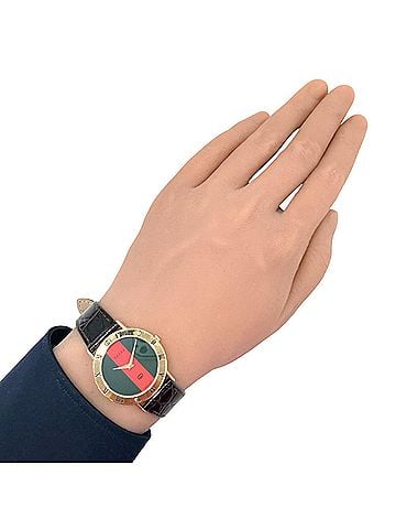 Gucci Gucci watch, GP 3000M quartz, polished, men's watch. (view 2)