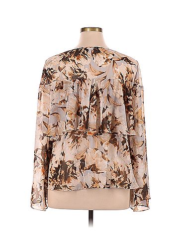 Jennifer Lopez Jennifer Lopez Long Sleeve Blouse (view 2)