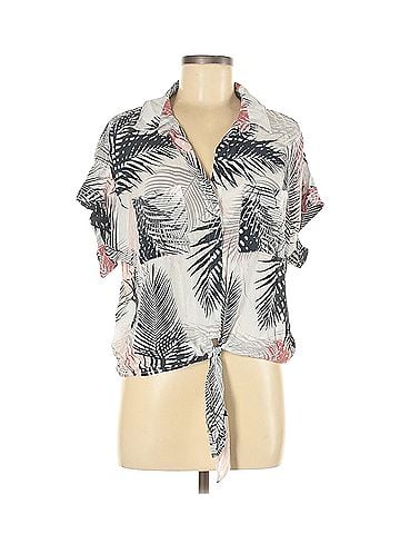 Cloth & Stone Cloth &amp; Stone Short Sleeve Blouse (view 1)