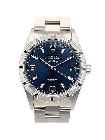 Rolex Rolex Air-King Oyster Perpetual Watch, Stainless Steel, Model 14010M, Automatic Winding, Overhauled, Polished, P-serial number, Men's. (view 1)