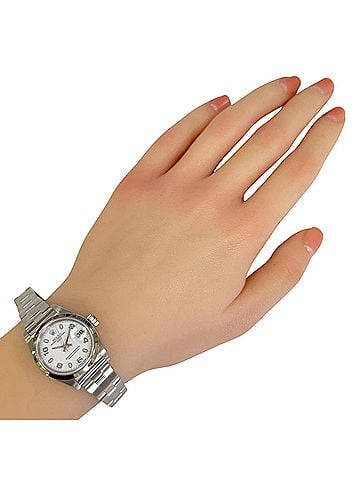 Rolex Rolex Date Oyster Perpetual Watch, Stainless Steel, 79160, Automatic Winding, Overhauled, Polished, A-serial, Ladies', ROLEX, Arabic Numerals (view 2)