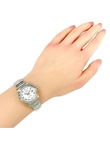 Rolex Rolex Date Oyster Perpetual Watch, Stainless Steel, 79160, Automatic Winding, Overhauled, Polished, Y-serial number, Ladies', ROLEX, Roman Numerals (view 2)