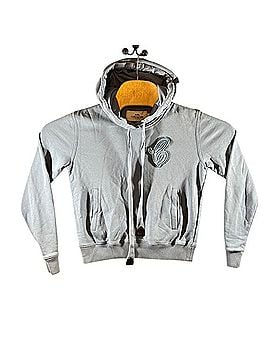 Coach Chenille Logo Patch Cotton French Terry Hoodie Pullover Hoodie (view 1)