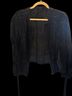 Ellen Tracy 53% Nylon 47% Cotton 100% Polyester Black Gray Jacket Size S - photo 6