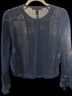 Ellen Tracy 53% Nylon 47% Cotton 100% Polyester Black Gray Jacket Size S - photo 7