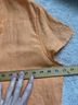 Talbots 100% Linen Orange Button-Down Shirt Size L - photo 6