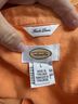 Talbots 100% Linen Orange Button-Down Shirt Size L - photo 3