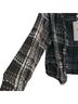 Vanessa Williams Houndstooth Tweed Plaid Black White Jacket Size 1X - photo 8
