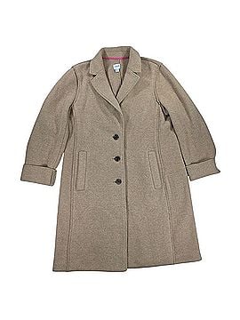 J.Crew Boiled Wool Blend Topcoat Coat (view 1)