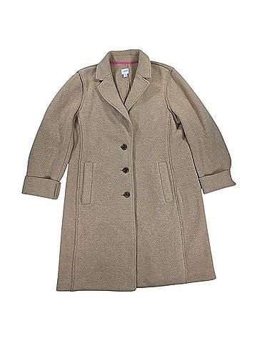J.Crew Boiled Wool Blend Topcoat Coat (view 1)