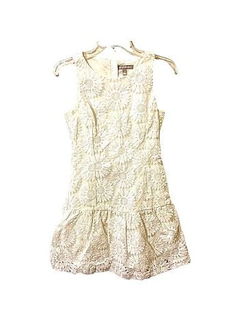 Banana Republic Sunflower Lace Dress Casual Dress (view 1)
