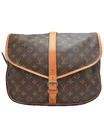 Louis Vuitton Louis Vuitton Saumur 35 Women's Shoulder Bag M42254 (Discontinued) Monogram Brown (view 2)