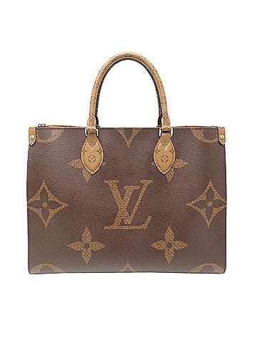 Louis Vuitton Louis Vuitton OnTheGo MM Women's Tote Bag M45321 Monogram Reverse Brown (view 1)