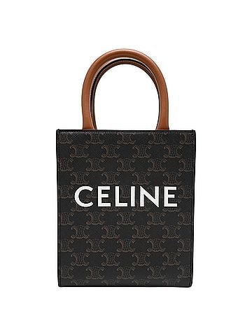Céline Celine Mini Vertical Cabas Women's Tote Bag 194372 Triomphe (view 1)
