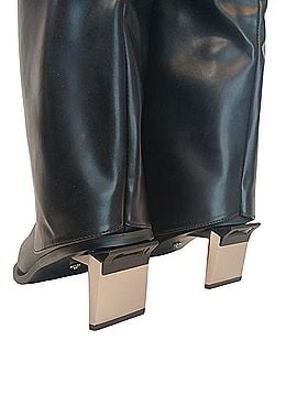 Azalea Wang Chrono-Black Boots (view 2)