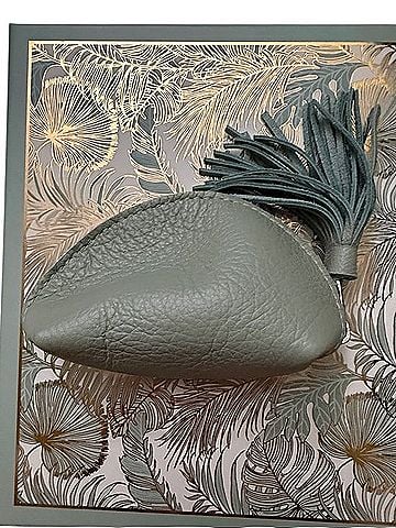 Portland Leather Goods Taco Tassel Makeup Bag (view 2)