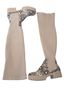 Lemonade Snake Print Brown Multi Color Boots Size 10 - photo 2